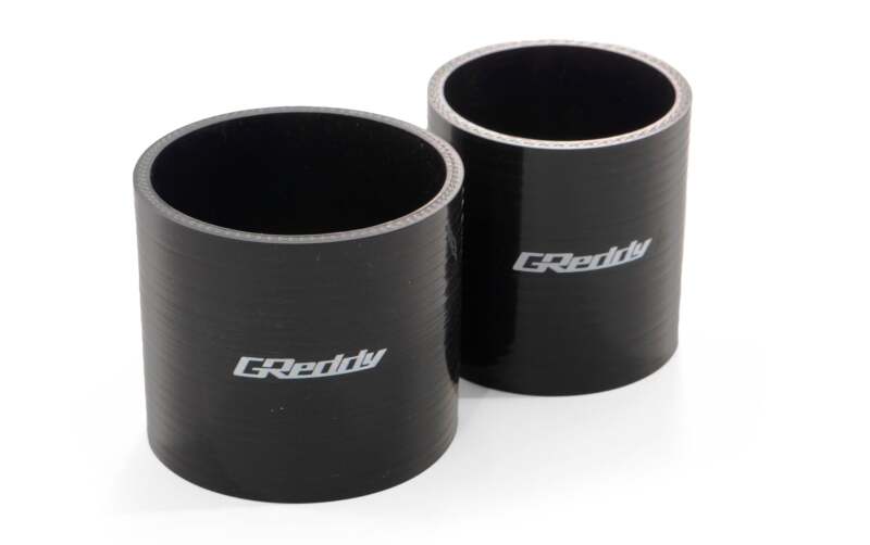 GReddy 50mm x 70mm Silicone Straight Hose - Black