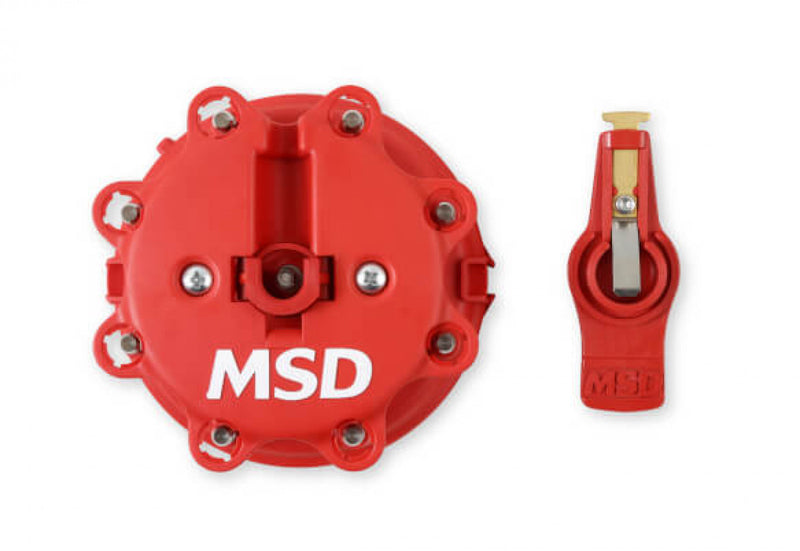 Distributor Cap and Rotor Kit, MSD/Ford V8 TFI, '85-'95