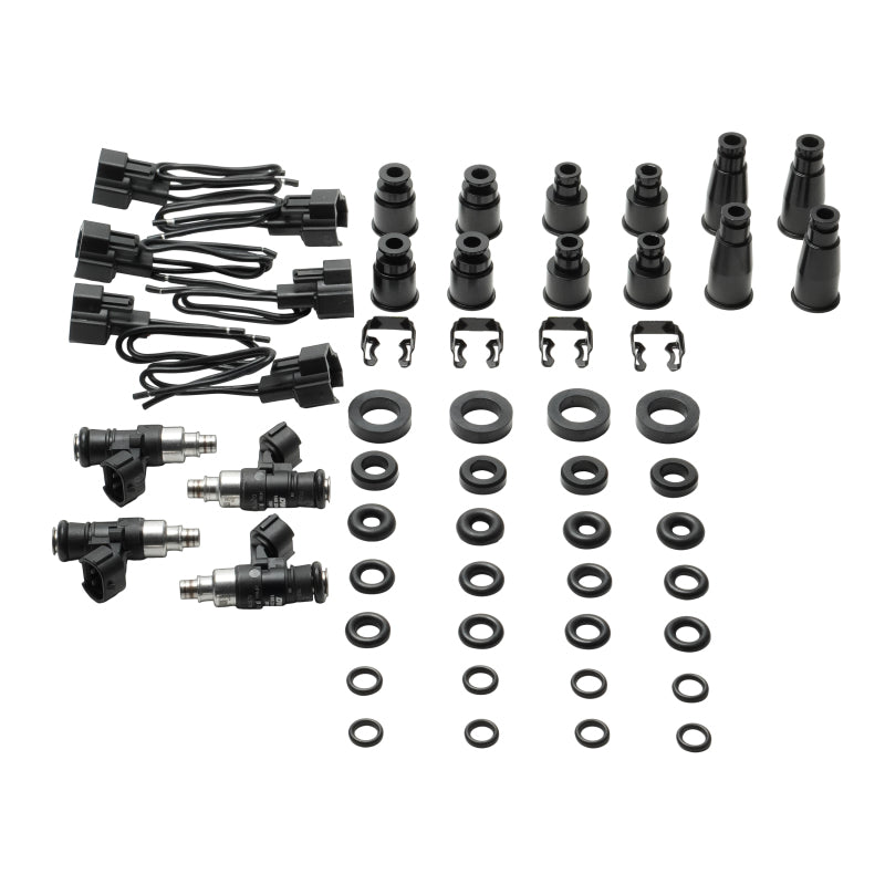 DeatschWerks Universal 4 Cylinder Import Injector Kit - Set of Four 2440cc Injectors