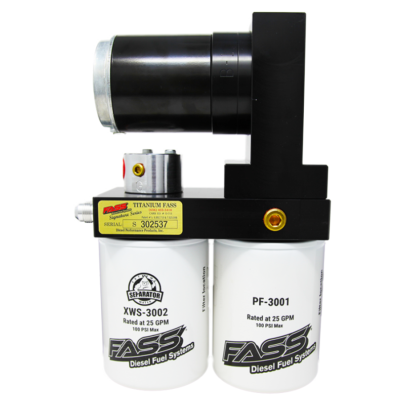 FASS 92-00 GM Silverado/Sierra 2500 and 3500 6.5L 100GPH Series Diesel Fuel Pump TS C08 100G