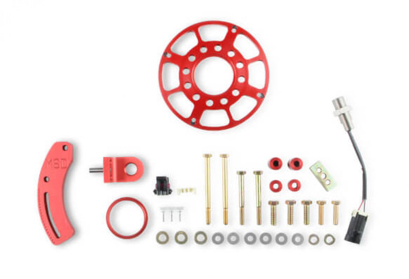 MSD Crank Trigger Wheel Kit - Flying Magnet - Hall Effect - SBF - Windsor