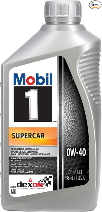 SMG Oil Change Kit: 10 Quarts Mobil 1 Supercar 0w40 Engine Oil Change Kit for LTx Platform. Camaro, Corvette CTSV and more