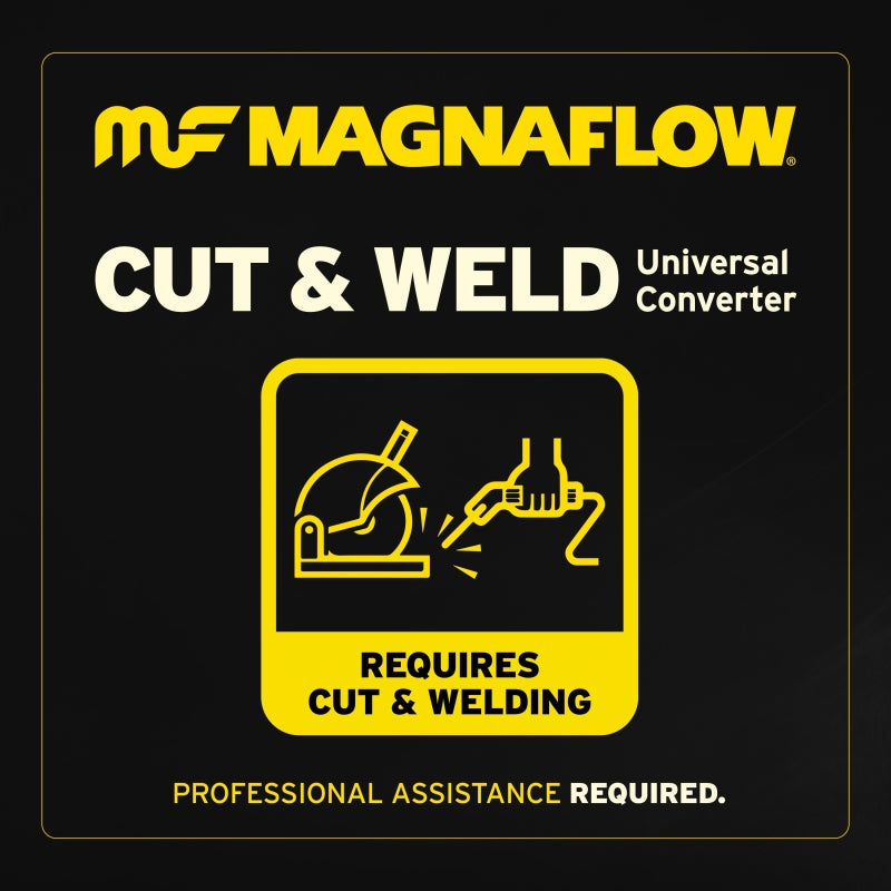 MagnaFlow 2.25 CA 5in. Spun Universal Converter