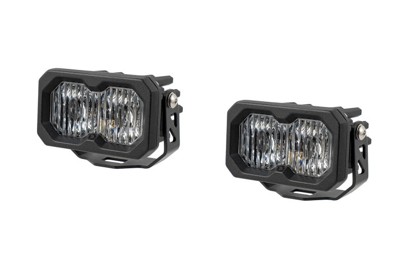 Diode Dynamics C2 2.0 Pro White SAE Fog/Wide Standard ABL (pair)