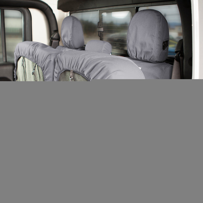 Covercraft 11-16 Dodge Ram Carhartt SeatSaver Custom Front Row Seat Covers - Gravel