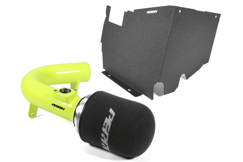 Perrin [22-24 WRX] Cold Air Intake w/ Heatshield - Neon Yellow | PSP-INT-328NY