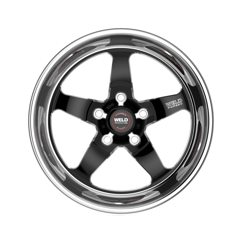 Weld S71 20x11 / 5x115 / 5.8 BS / 3.18 HB - Black Center - Polished Shell - Non-BL Wheel