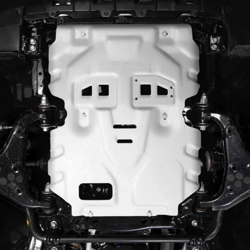 Rival 24-26 Toyota Tacoma Toyota 4Runner Toyota Land Cruiser Aluminum Engine Skid Plate