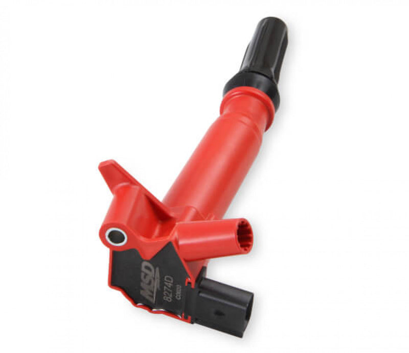 MSD Ignition Coil - Blaster - Ford F-Series 6.2L - Red - Driver Side