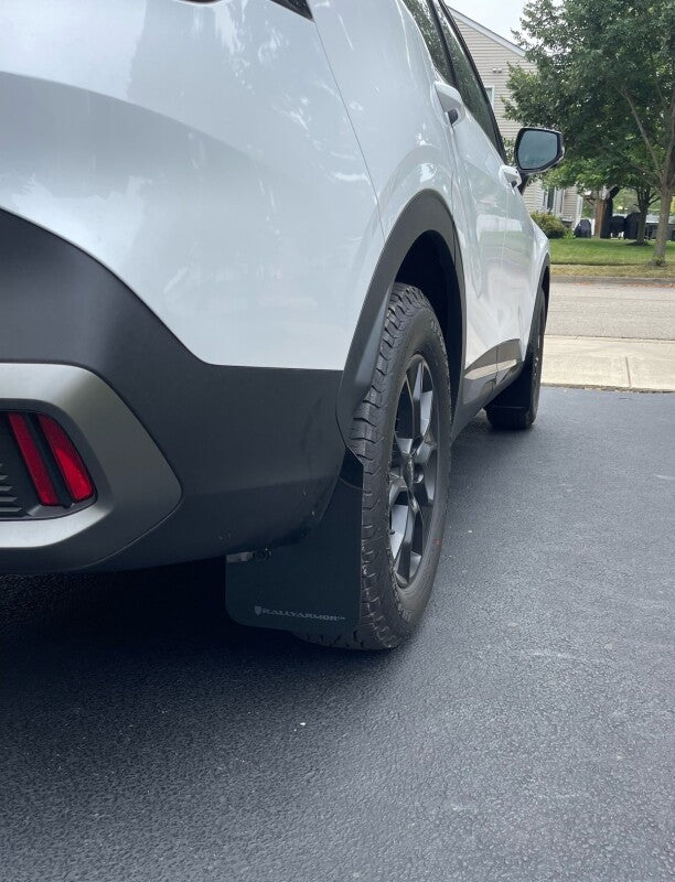 Rally Armor 23-26 Kia Sportage Black UR Mud Flap w/ Red Logo