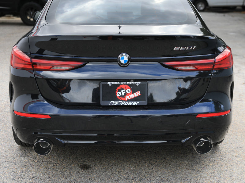 aFe MACHForce XP Exhausts Axle-Back 21-24 BMW 228i 2.0T (SS w/ Black Tips)