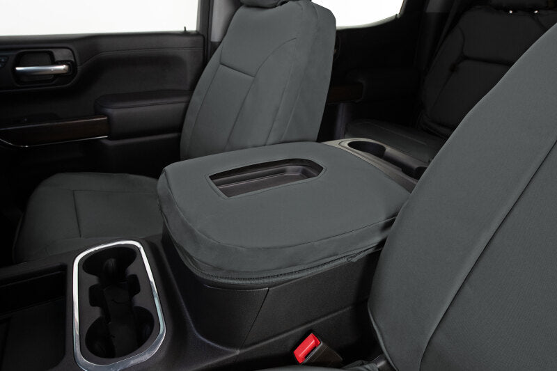 Covercraft 11-24 Toyota 4Runner Endura PrecisionFit Custom Front Row Seat Covers - Charcoal/Charcoal