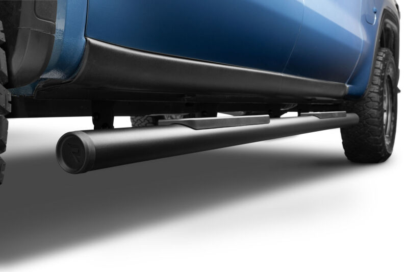 RealTruck 15-26 Ford F150 / 17-26 Ford F250/F350 SD Super Cab Traxio 3in Nerf Bars - Textured Black