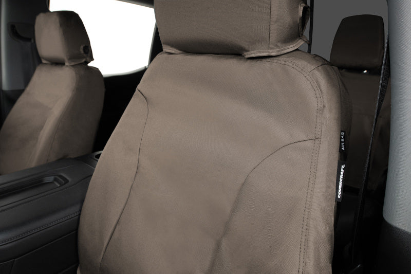 Covercraft 15-21 Ford Transit Endura Waterproof SeatSaver Third Row Seat Covers-Taupe
