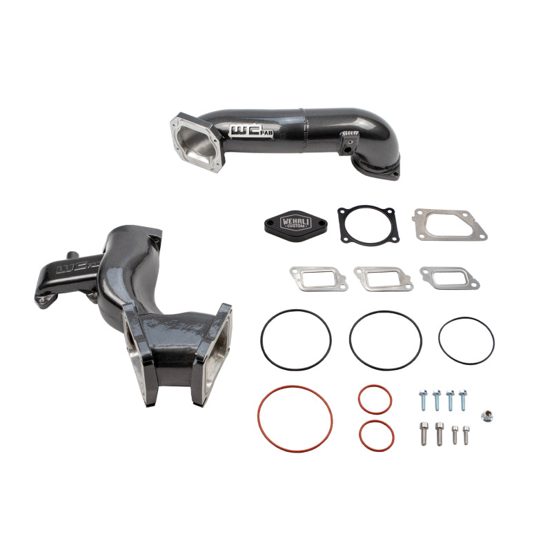 Wehrli 11-16 Chevrolet 6.6L LML Duramax High Flow Y-Bridge Kit - Deore Gold