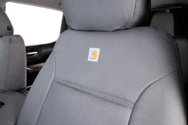 Covercraft 25-26 Toyota 4Runner Carhartt PrecisionFit Custom 1st Row Seat Covers - Gravel