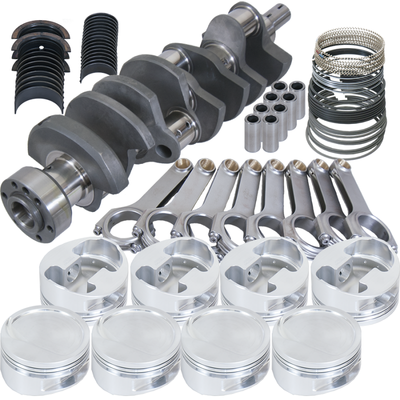 Eagle Chevy 502 1Pc 4.250in Crank 6.385in H-Beam -20cc 4.560in Pistons Rotating Assembly