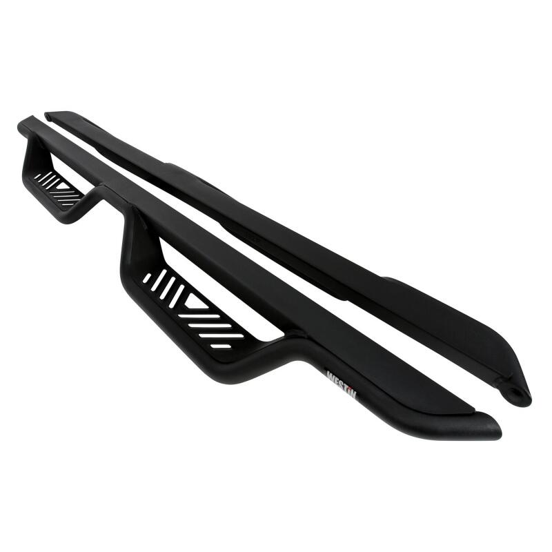 Westin 14-18 Chevy/GMC Silverado/Sierra 1500/2500/3500 Double Cab Outlaw Drop Nerf Bars Tex Black
