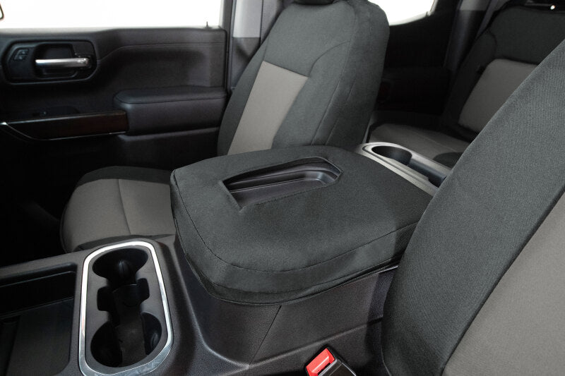Covercraft 23-24 Chevy Colorado/GMC Endura PrecisionFitFront Row Seat Covers - Charcoal/Silver