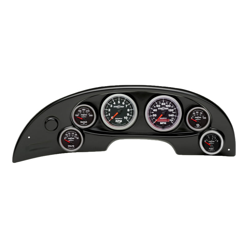 Autometer Sport-Comp II Direct Fit Dash Kit 94-04 Ford Mustang (2 x 3-3/8in. / 4 x 2-1/16in.)
