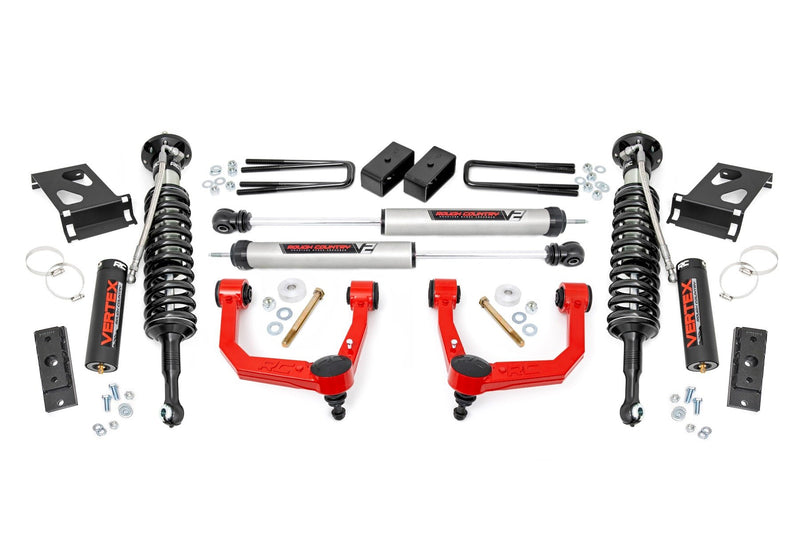 3.5 Inch Lift Kit | Red UCA | Vertex/V2 | Toyota Tacoma 2WD/4WD (2005-2023)