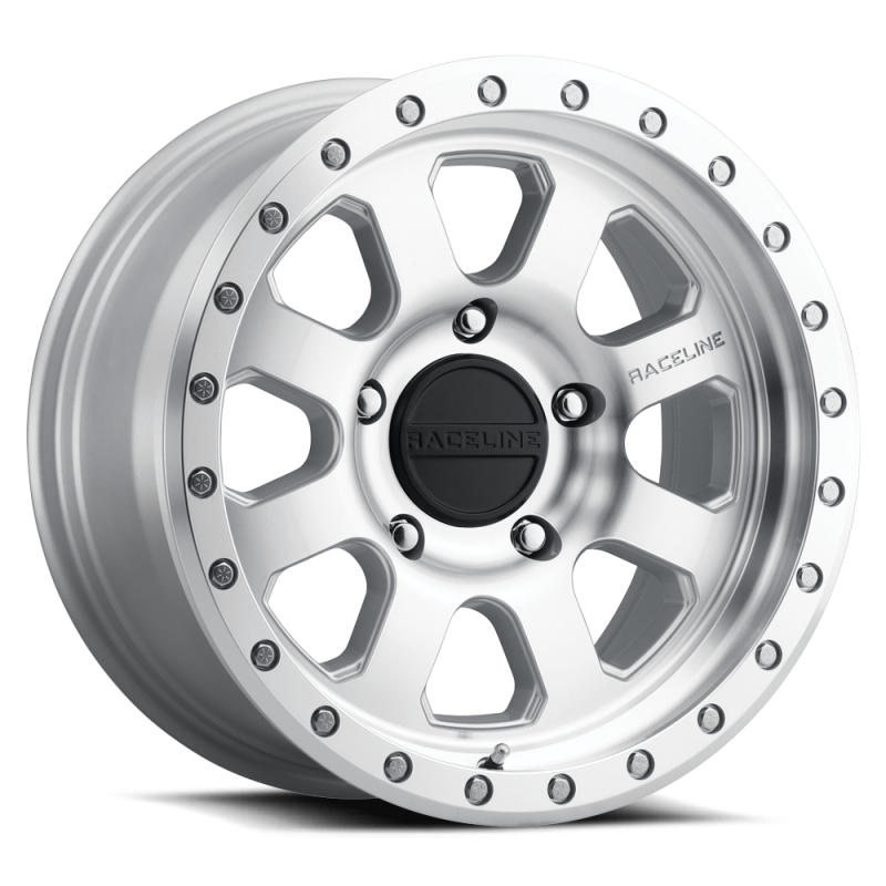 Raceline 959MC Avenger 2.0 18x9in / 8X165.1 BP / 0mm Offset / 130.81mm Bore - Machined CC