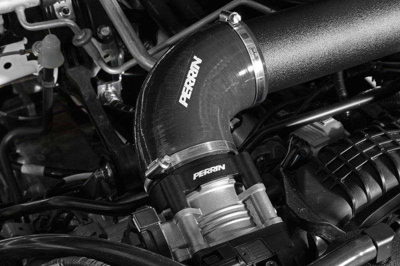 Perrin [22-25 WRX] Front Mount Intercooler Kit | Black Tubes & Silver Core | PSP-ITR-441SL/BK