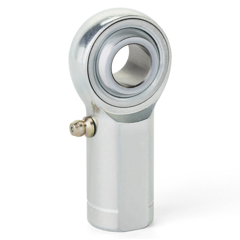 QA1 K Series 3-Pc Rod End - Female/Left Hand - 1in Bore x 1-14 UNS w/Zerk - Carbon Steel