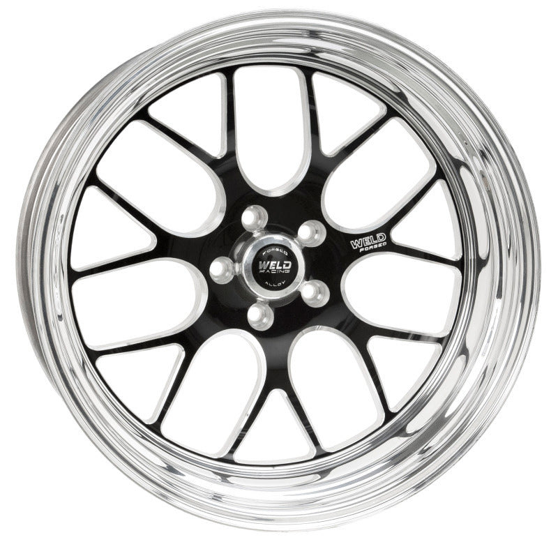 Weld S77 20x12 / 5x115mm BP / 6.75in. BS Black Wheel (3.18 ID High Pad)