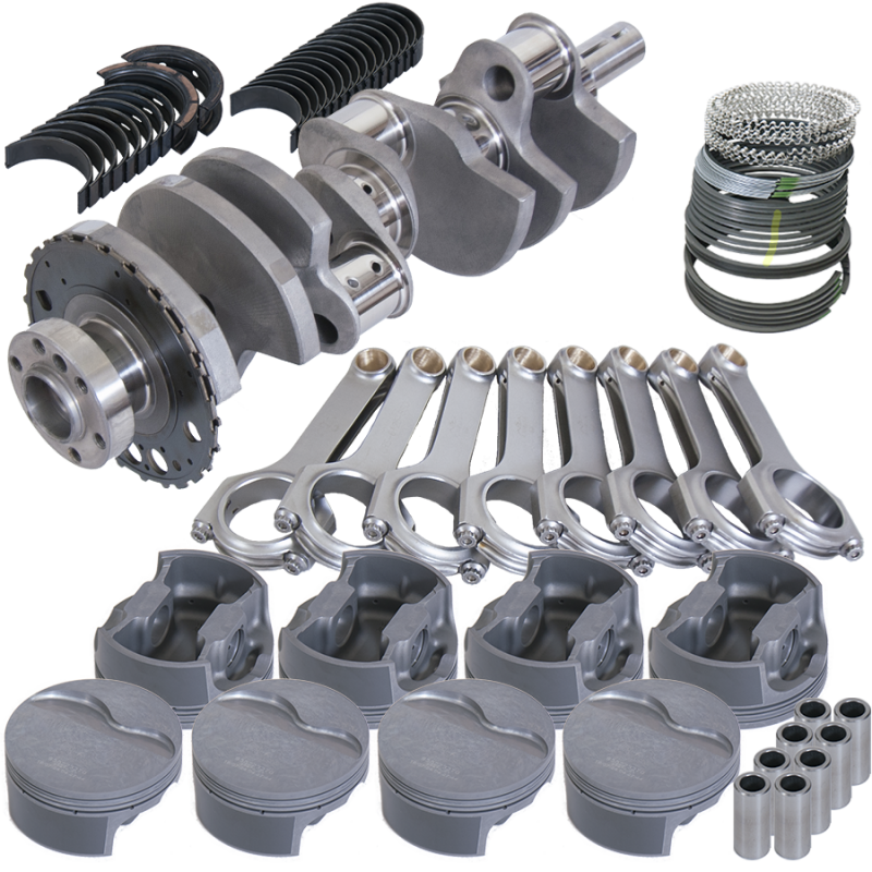 Eagle Chevy LS3 4.000in Crank 24 Tth Reluctor 6.125in H-Beam -4cc 4.005in Pistons Rotating Assembly