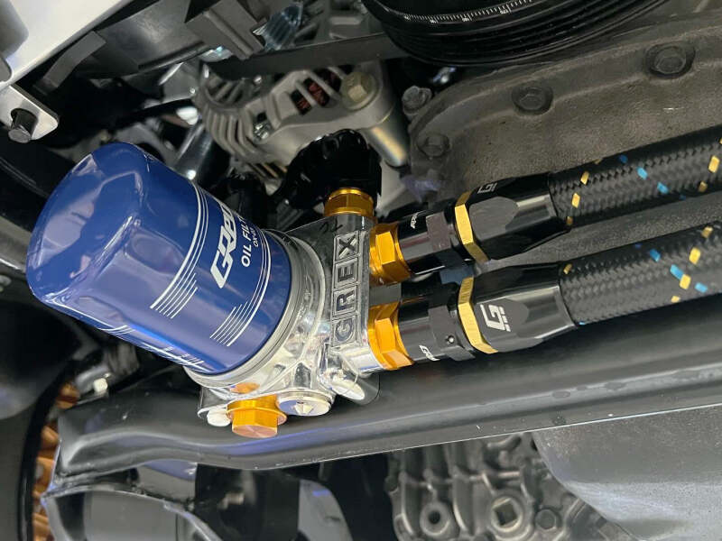 GReddy AN06 150 DEGREE HOSE END SWIVEL BLACK/GOLD ANODIZED