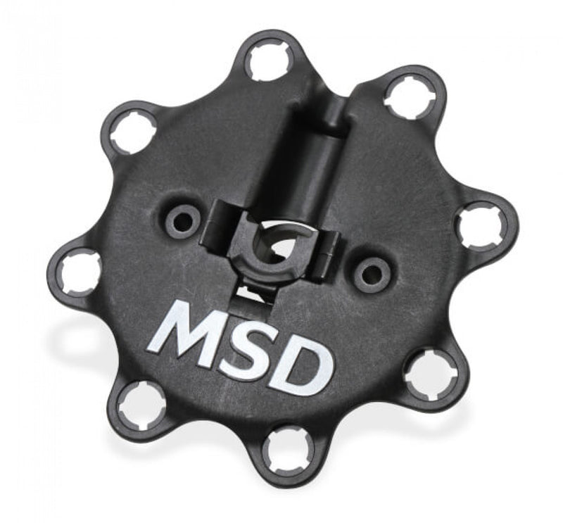 Black, Distributor Cap/Rotor Kit, MSD/Ford V8 TFI