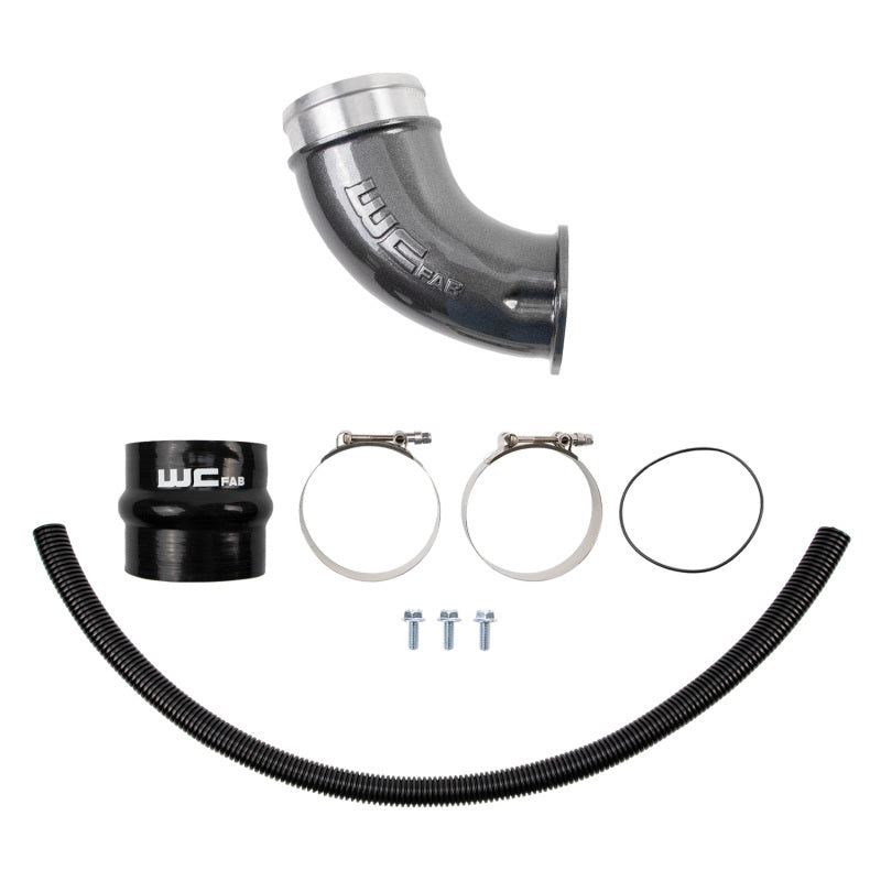 Wehrli 01-04 Duramax LB7 4in High Flow Intake Horn - Candy Teal