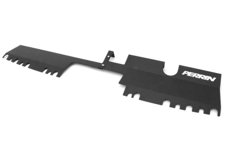 Perrin 15-21 WRX/STI Radiator Shroud | With OEM Intake Scoop - Black