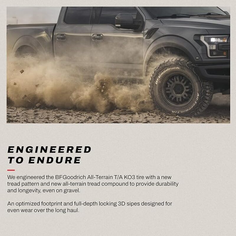 BFGoodrich All Terrain T/A KO3 LT295/70R18 129/126S