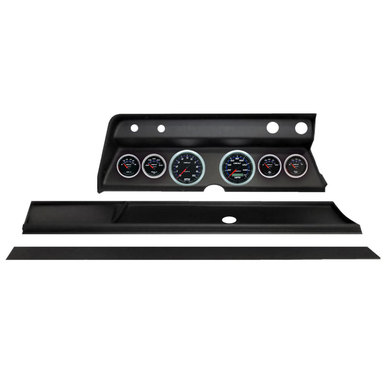 Autometer Cobalt Direct Fit Dash Kit 1967 Chevy Chevelle (2 x 3-3/8in. / 4 x 2-1/16in.)