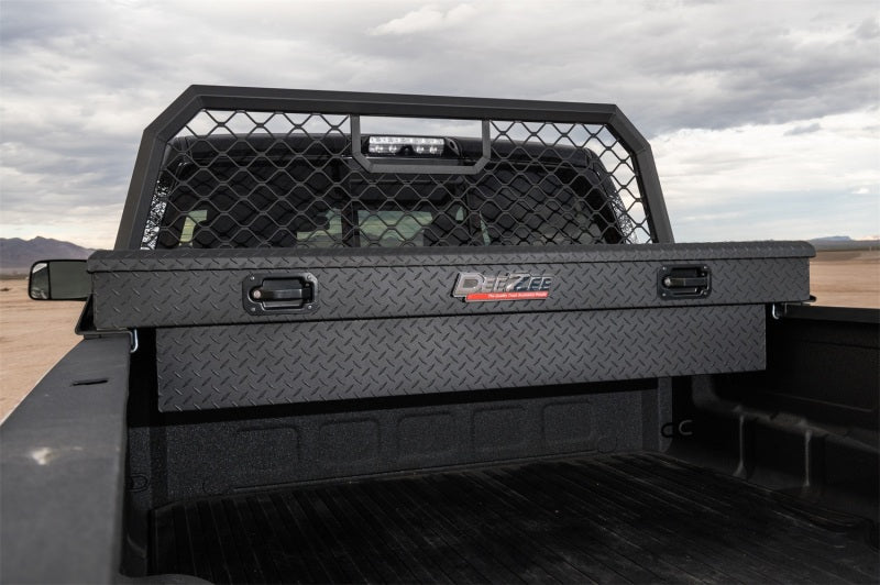 Dee Zee Universal Tool Box - Red Crossover - Single Lid Black BT (Txt Blk)