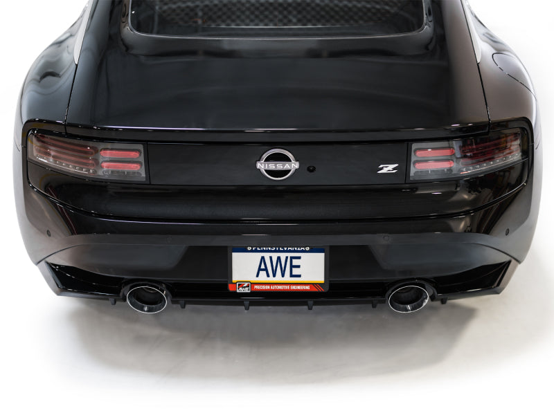 AWE Tuning 2023 Nissan Z RZ34 RWD Touring Edition Cat-Back Exhaust System w/ Chrome Silver Tips