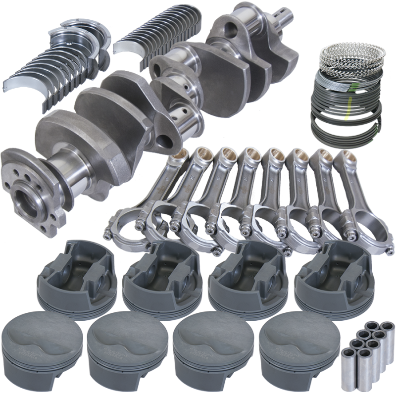 Eagle Chevy 400 3.750in Crank 6.000in I-Beam Rods -5cc Flat Top 4.125in Pistons Rotating Assembly