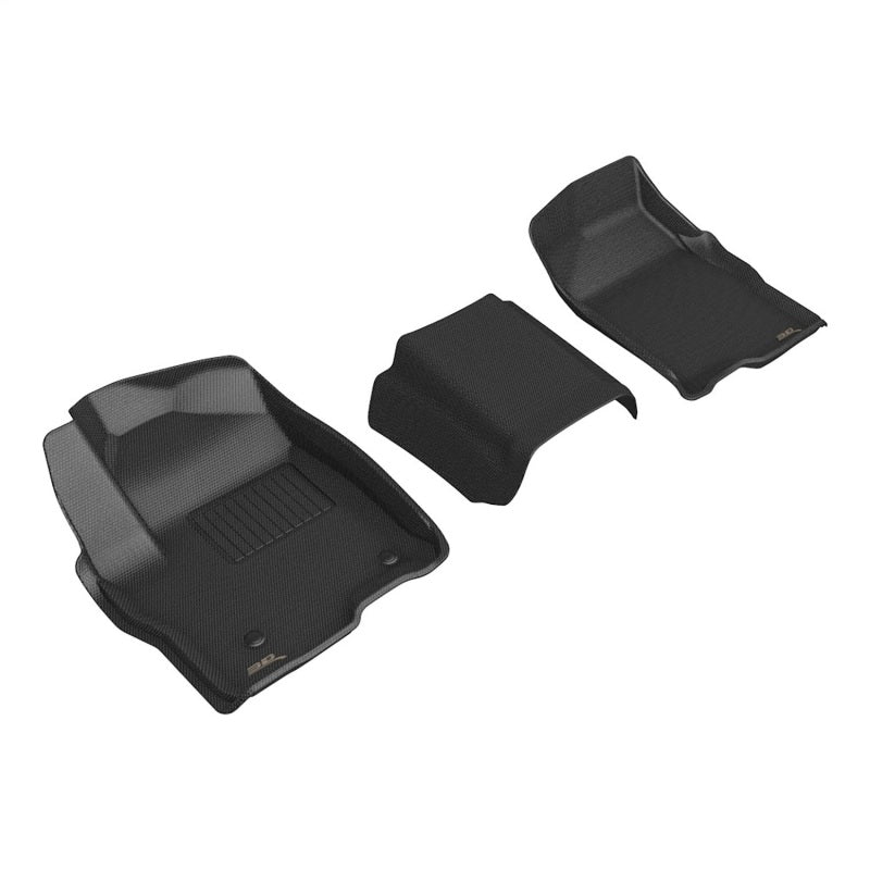 3D MAXpider 19-26 GMC Sierra 2500/3500 Double Cab Kagu Black R1