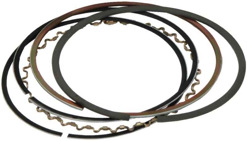 CP Second Piston Ring 1/16 Cast Iron D-Wall 4.440-4.445in Bore w/ Taper Hook Groove (Single)