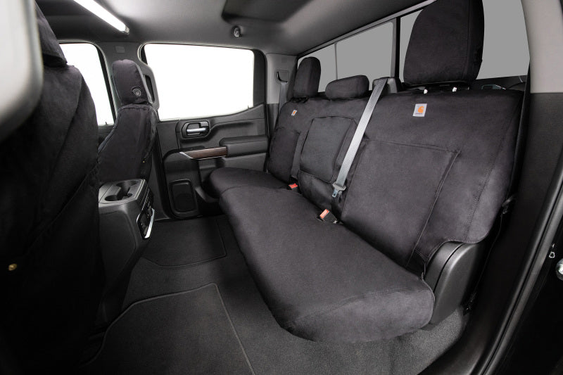 Covercraft 07-09 GMC Sierra Carhartt Super Dux SeatSaver Custom Front Row Seat Covers - Black