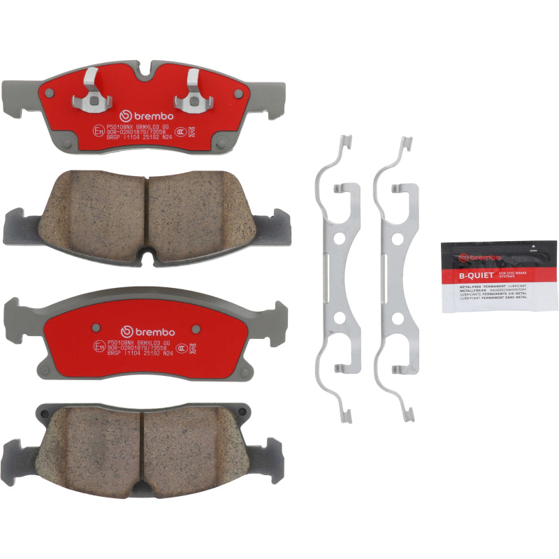 Brembo 15-18 Mercedes-Benz GLE (W166) Xtra Ceramic Brake Pad - Front