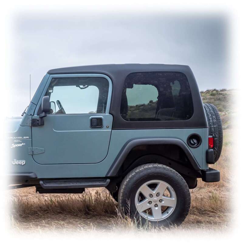 Turn Offroad 97-06 Jeep TJ 2-Door Squareback Hardtop 1-Piece - White