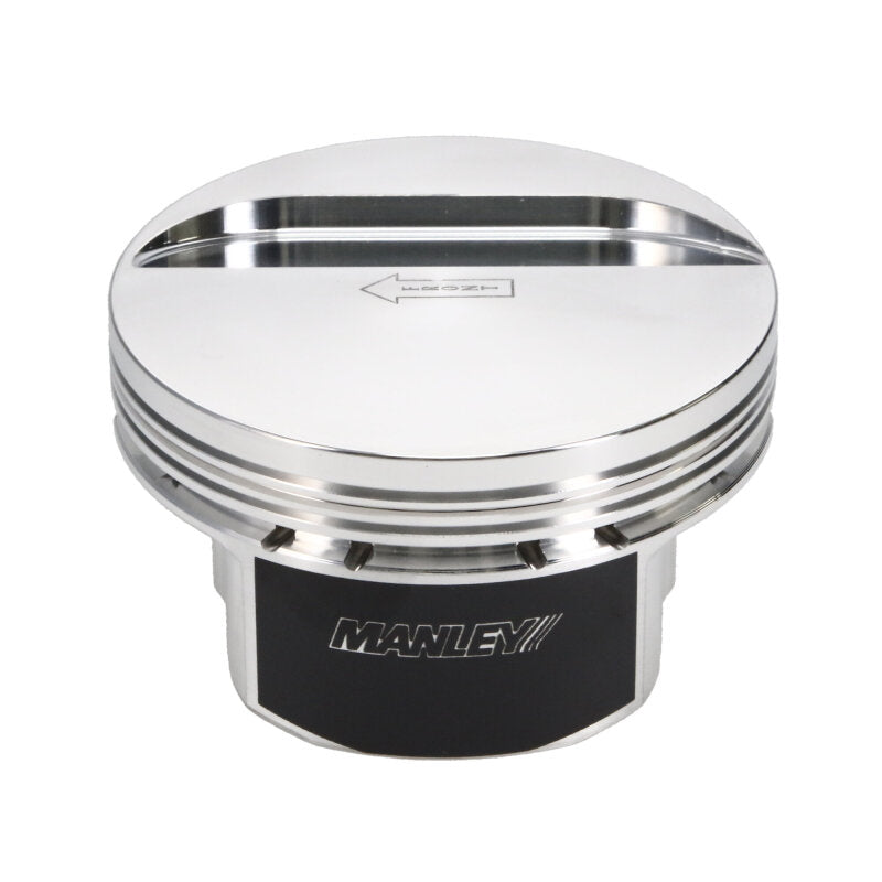 Manley Chevrolet LS Piston Set - 4.130in Bore 1.115in CH, -5.00 CC