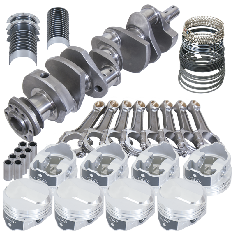 Eagle Chevy 454 4.000in Crank 6.135in I-Beam Rods 38cc Dome 4.320in Pistons Rotating Assembly