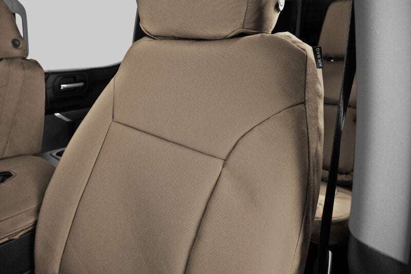 Covercraft 21-24 Chevy Tahoe/ Endura PrecisionFit Custom Third Row Seat Covers - Tan/Tan
