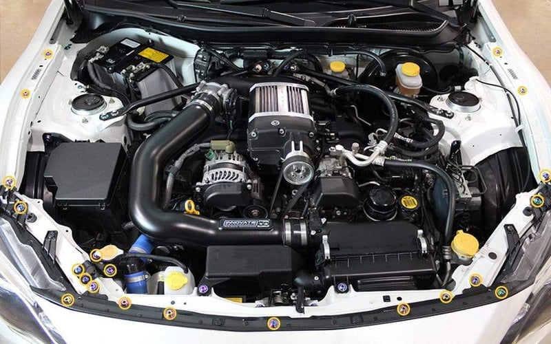 Dress Up Bolts Stage 1 Titanium Hardware Engine Bay Kit - Subaru BRZ (2013-2020)