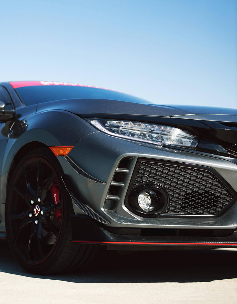 2017- 2020 Honda Civic Type R Canards V1 ( Carbon )