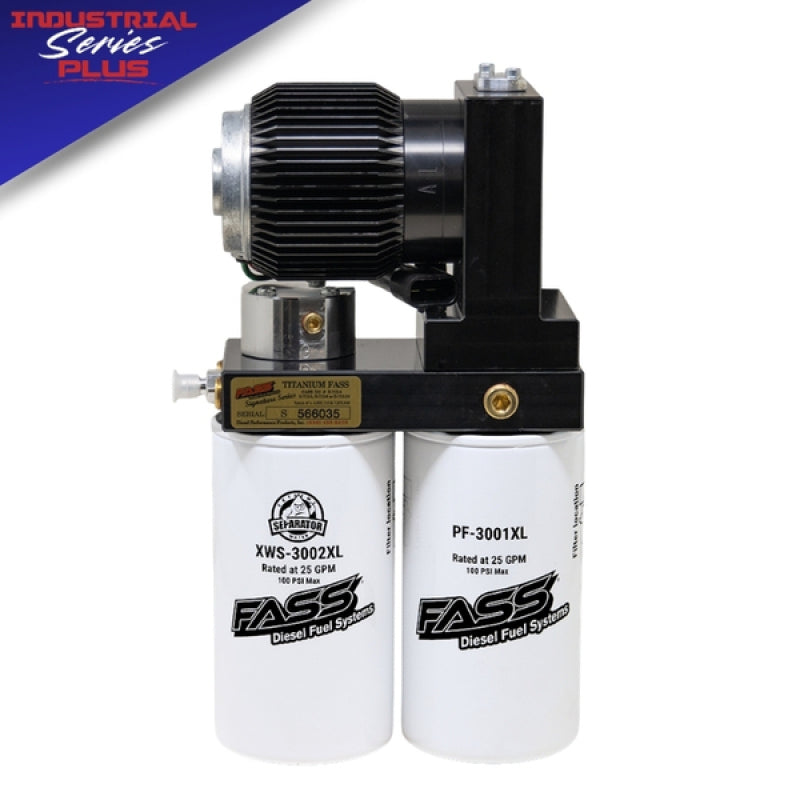 FASS Class 8 290gph/16-18psi Industrial Series Plus Fuel Air Separation System INDP 290G
